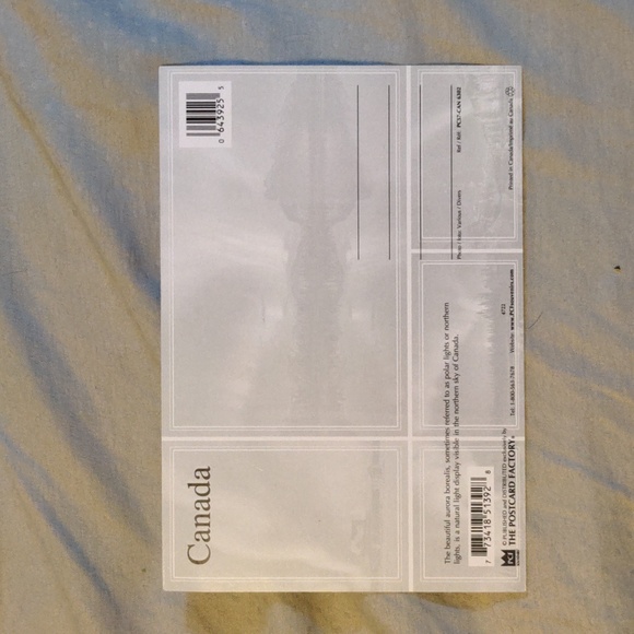 Canada Aurora Borealis Postcard 3 for $10 - Picture 4 of 6